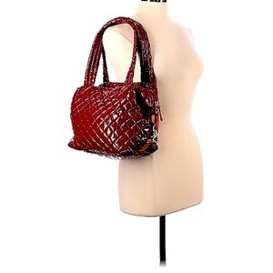 MZ Wallace Quilted Nylon Satchel with crossbody strap